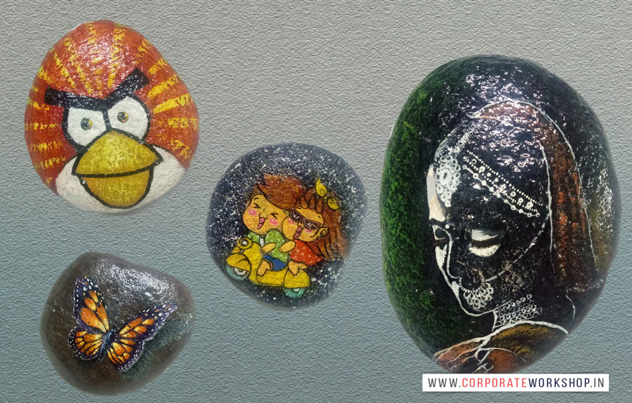 Stone Painting Workshop, Stone Painting Classes