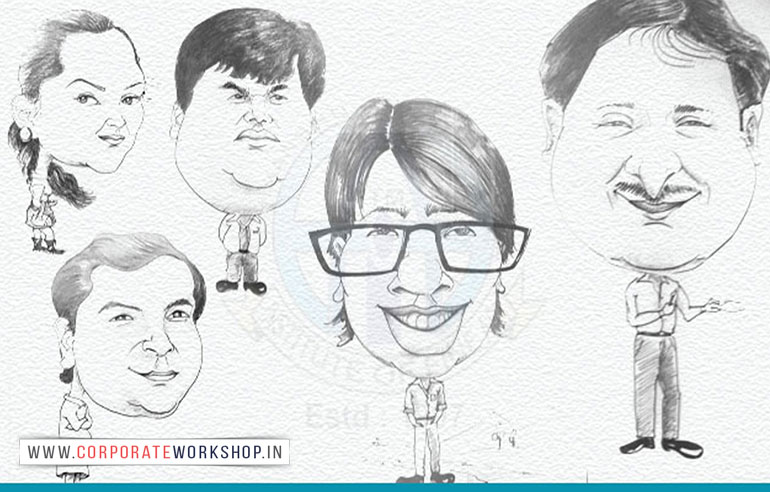 Caricature Drawing Workshop for Corporate