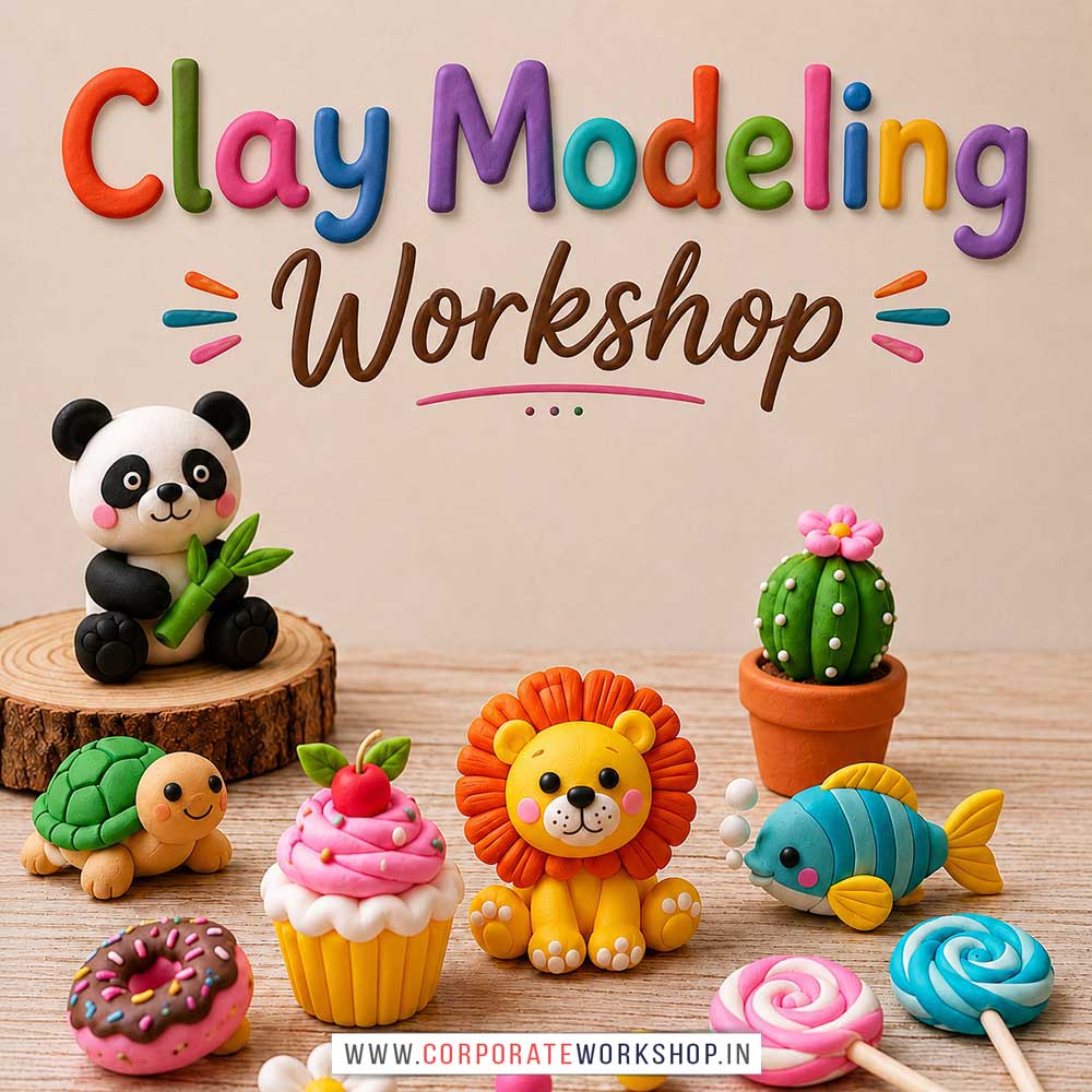 Clay Modeling Workshop for Kids in Corporate Events Clay Modeling Workshop for Kids in Corporate Events,Clay Modeling Activity for Kids in Corporate Events, Art & Craft Activity for Kids in Corporate Events, Corporate Family Day Kids Activity, Children Stall Activity, Clay Modeling Fun Activity for Kids in Corporate Events, Himanshu Art Institute