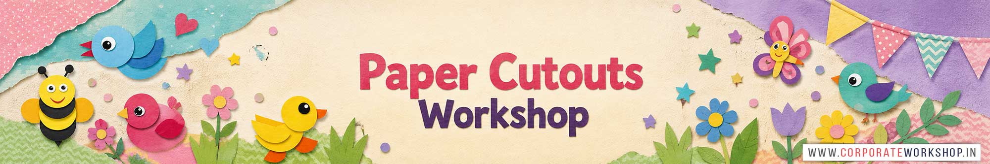 Paper Cutout Craft Workshop for Kids in Corporate Events,Paper Cutout Craft Activity for Kids in Corporate Events, Art & Craft Activity for Kids in Corporate Events, Corporate Family Day Kids Activity, Paper Cutout Craft Fair Activity for Kids, Children Stall Activity, Paper Cutout Craft Fun Activity for Kids in Corporate Events, Himanshu Art Institute
