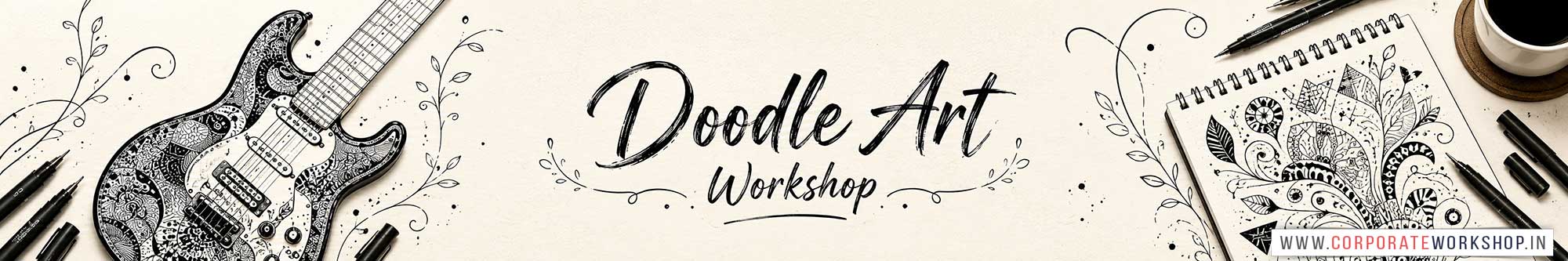 Doodle Art Workshop for Corporate Companies, Doodle Art Workshop for Corporate Employees, Doodle Art Workshop for Corporate Clients, Doodle Art Workshop for Office Events, Art & Craft Activity for Corporate Companies, Himanshu Art Institute