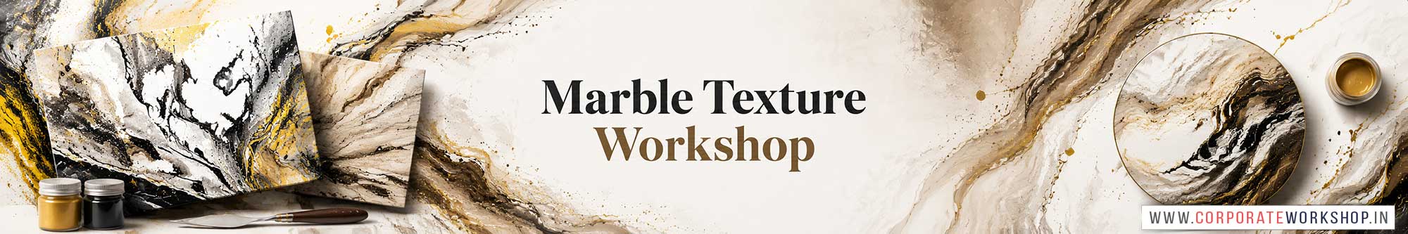 Marble Texture Workshop for Corporate Companies, Marble Texture Workshop for Corporate Employees, Marble Texture Workshop for Corporate Clients, Marble Texture Workshop for Office Events, Art & Craft Activity for Corporate Companies, Himanshu Art Institute