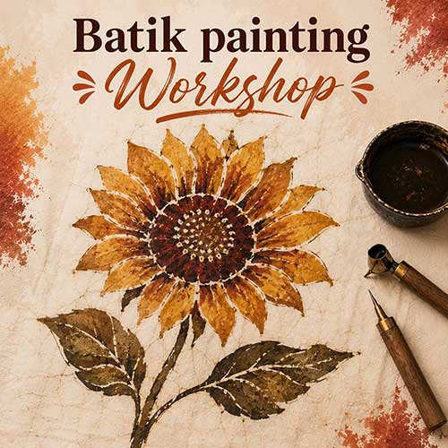 Corporate Batik Painting Workshop, Batik Painting Workshop for Corporate, Art & Craft Workshops for Corporate, DIY Workshop for Corporate, Batik Painting Activity for Corporate, DIY Activities for Corporate, Best Batik Painting Workshop for Corporate in Delhi, Gurugram, Gurgaon, Noida, India, Himanshu Art Institute