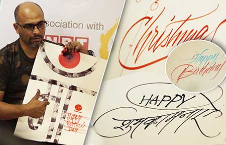 Calligraphy Writing Workshop for Corporate