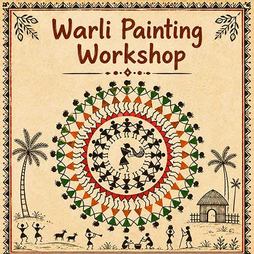 Corporate Warli Painting Workshop, Warli Painting Workshop for Corporate, Art & Craft Workshops for Corporate, DIY Workshop for Corporate, Warli Painting Activity for Corporate, DIY Activities for Corporate, Best Warli Painting Workshop for Corporate in Delhi, Gurugram, Gurgaon, Noida, India, Himanshu Art Institute