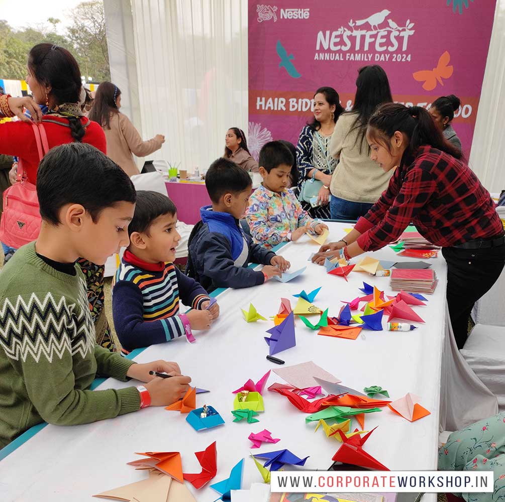 corporate workshop, drawing, painting, art & craft workshop and activities for corporate empoyees, art and craft stall in malls, fair, fun activities for corporate empolyees, kids, schools, colleges, ngo, art & craft activities for employees